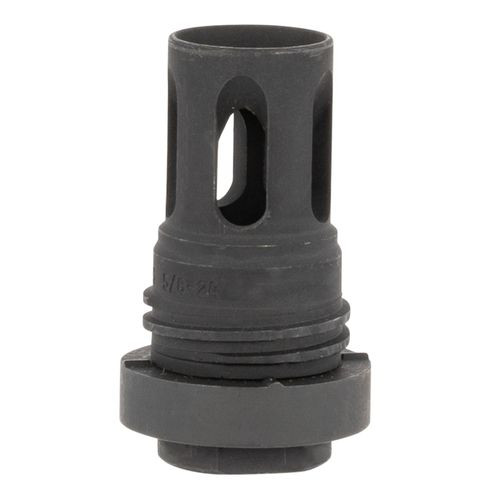 Yankee Hill 431524A Mini QD  Flash Hider 5.56 NATO Black Phosphate 5/8"-24 tpi