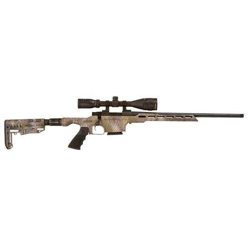 Howa HMXL223GRKL Mini EXCL Lite 223 Rem 20" TB 5+1 Black Krtos Camo Folding HTI Excl Lit Chassis Stock
