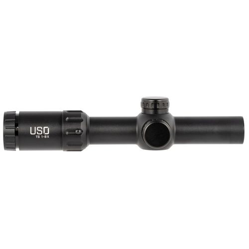U.S. Optics TS8XSFP TS-8X  Matte Black 1-8x 24mm 30mm Tube Illuminated Red JNG Mil Reticle