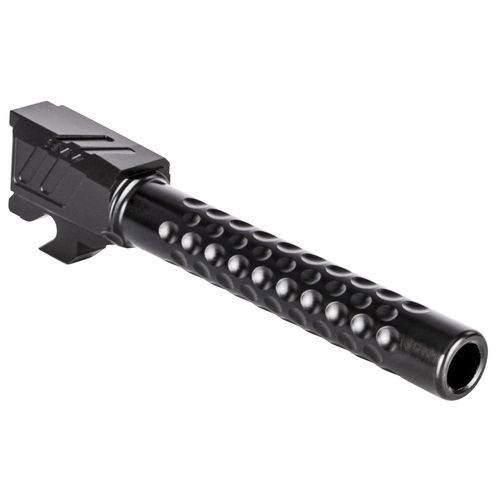 ZEV BBLZ320XFULLPRODLC Pro Replacement Barrel 9mm Luger 4.70" Black DLC Finish 416R Stainless Steel Material with Dimples for Sig P320 X-Full