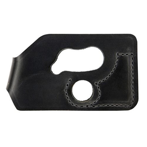 DeSantis Gunhide 110BJY8Z0 Pocket Shot  Black Leather Pocket fits Glock 42 Ambidextrous Hand