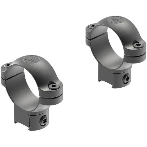 Leupold 178116 Ringmounts Rimfire Scope Ring Set Dovetail .22 Rimfire Medium 1" Matte Black Steel