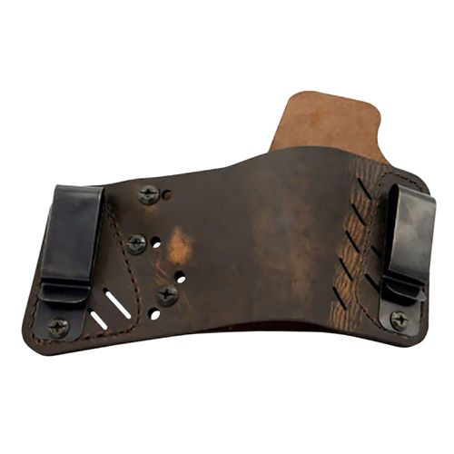 Versacarry 52311 Protector S3 Distressed Brown Buffalo Leather IWB/OWB Most Handguns Right Hand