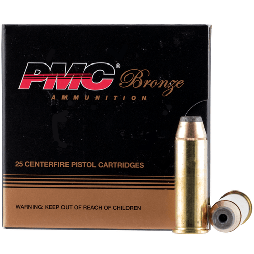 PMC 44B Bronze 44 Rem Mag 180 gr Jacketed Hollow Point 25 Per Box 20 Cs