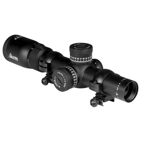 Alpen 4010 Apex  Matte Black 1-6x24mm 30mm Tube Illuminated AR-BDC Reticle