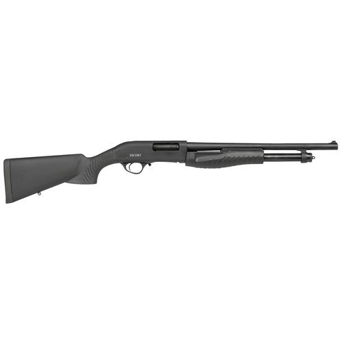 Escort HESL12180001 Slugger  12 Gauge 5+1 3" 18" Black Chrome Barrel Black Anodized Rec Black Stock Right Hand (Full Size)