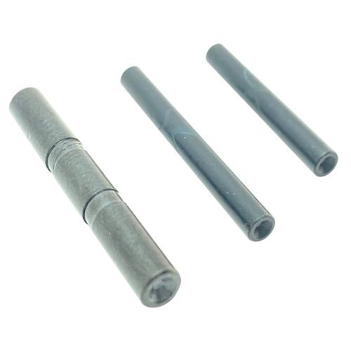 Cross Armory CRG5PSBK 3 Pin Set Dimpled Black 4140 Steel for Glock 17, 19, 26, 34 Gen5