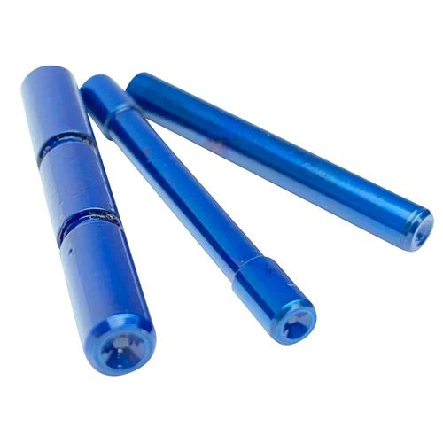 Cross Armory CRGPSBL 3 Pin Set Dimpled Blue 4140 Steel for Most Glock Gen1-3