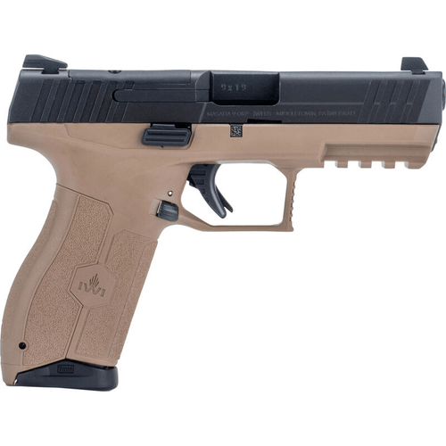 IWI US M9ORP17TFD MASADA  9mm Luger 4.60" TB 17+1 Flat Dark Earth Flat Dark Earth Interchangeable Backstrap Grip