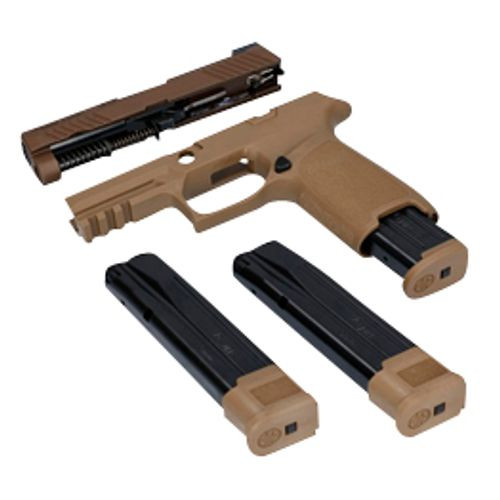 Sig Sauer 8900268 P320 M18 X-Change Kit 9mm Luger Sig 320 Handgun Coyote Tan