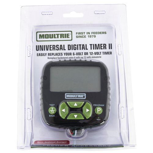 Moultrie MFA13461 Universal Digital Timer II 10 Programs 0-60 Seconds Duration Black