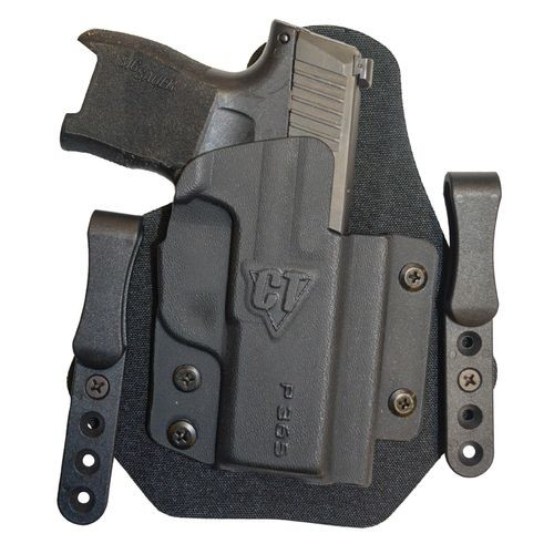 Comp-Tac C916SW295RBSN Sport-TAC  Black Kydex/Leather IWB S&W M&P 9EZ Right Hand