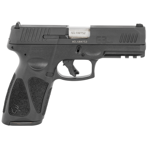 Taurus 1-G3B941-10 G3  9mm Luger 4" 10+1 Black Frame Matte Black Tenifer Steel Slide Black Polymer Grip Includes 2 Mags-725327626480