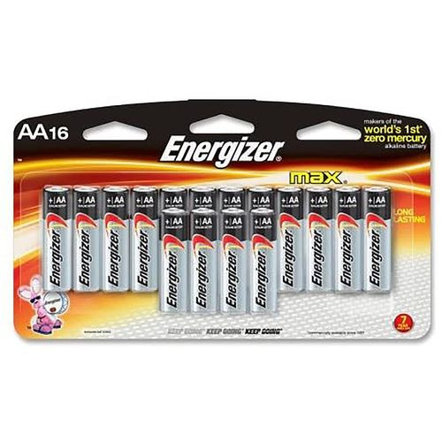 Energizer E91LP-16 AA Max 1.5 volts Alkaline