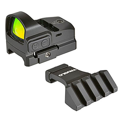 TruGlo TG-TG8100BM Tru-Tec Micro Universal 23x17mm 3 MOA Red Dot Black Hardcoat Anodized