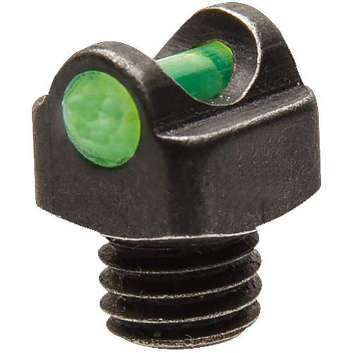 TruGlo TG-TG954DG StarBrite Deluxe  Green Fiber Optic Front Sight with 2.6mm Threads Black Frame for Shotgun