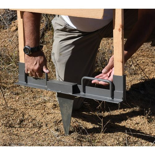 Birchwood Casey 2390MTS Metal Target Stand  Gray Steel