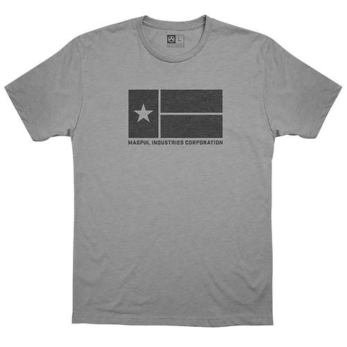 Magpul MAG1201-030-3X Lone Star T-Shirt Athletic Gray Heather 3XL Short Sleeve
