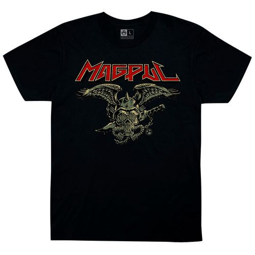 Magpul MAG1220-001-XL Heavy Metal T-Shirt Black XL Short Sleeve