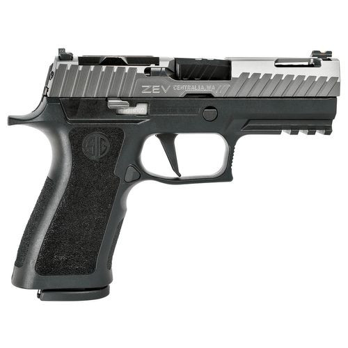 ZEV GMZ320XCARRYOCTRMRGRYU Z320 XCarry 9mm Luger 17+1 Black Titanium Gray Octane with RMR Cuts Slide Black Polymer Grip