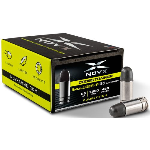 NovX 9CTCPSS-20 Cross Trainer  9mm Luger +P  65 gr Copper Polymer 20 Bx/ 10 Cs