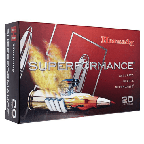 Hornady 814464 Superformance  25-06 Rem 90 gr CX SPF 20 Bx/ 10 Cs