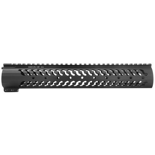 Samson EVO-1237 Evolution Rifle Rifle AR15/M4/M16 Black Anodized 6061-T6 Aluminum 12.37" Picatinny