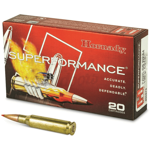 Hornady 805764 Superformance  7mm-08 Rem 139 gr CX SPF 20 Bx/10 Cs