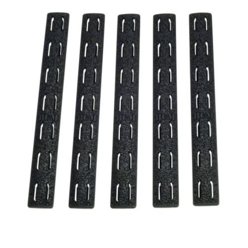BCM Keymod Rail Panels Black 5 Pack