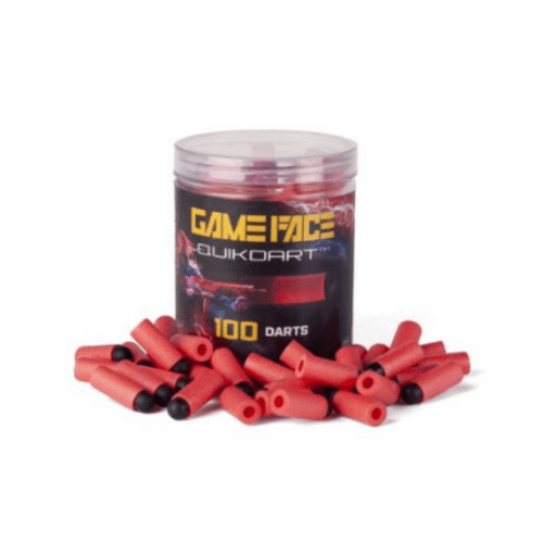 GameFace Ghost Havoc Quick Dart Red 100 Count