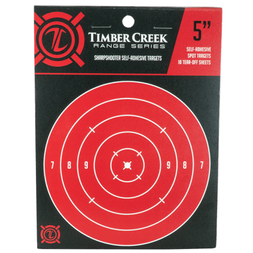 Timber Creek SharpShooter Self-Adhesive Targets 5"