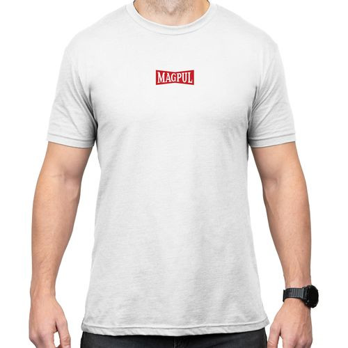 Magpul MAG1270100S Hot & Fresh T-Shirt White Short Sleeve Small