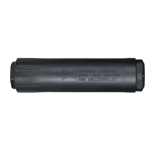 OSS HUXWRX CA$H 9K Direct Thread 9mm Suppressor 1/2x28