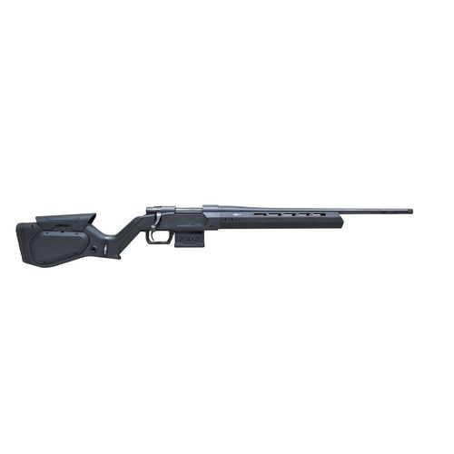 Howa HHERA65CBLK M1500 Hera 6.5 Creedmoor 5+1 24" Threaded Barrel, Black Rec, Black Hera H7 Chassis Stock