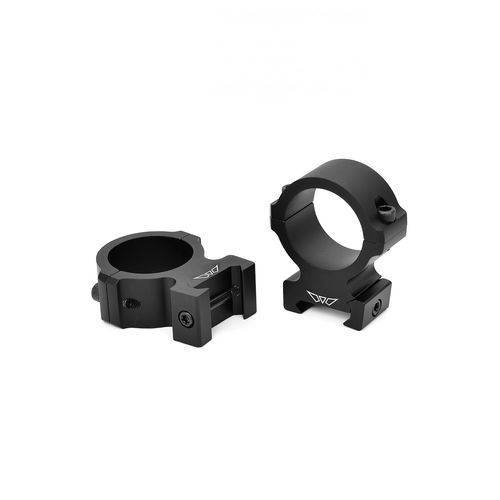 Warne V615M Vapor Horizontal Ring Set Matte Black 30mm Tube High