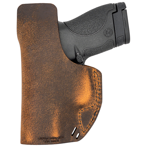 Versacarry RA2111 Ranger IWB Size 01 Brown Polymer Leather Belt Clip
