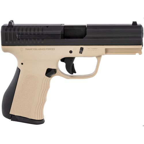 FMK 9C1 G2 9mm Luger Caliber with 4" Barrel, 14+1 Capacity, Desert Sand Finish Right