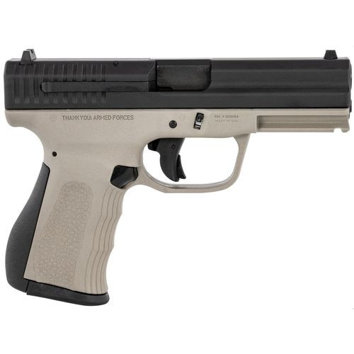 FMK 9C1 G2 9mm Luger Caliber with 4" Barrel, 14+1 Capacity, Titanium Gray Finish