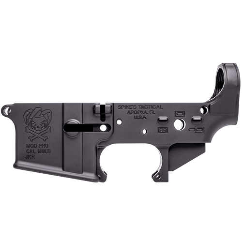 Spike's Tactical PHU Joker Stripped Lower Receiver Multi-Caliber AR-15 Spike's Tactical PHU Joker Stripped Lower Receiver Multi-Caliber AR-15