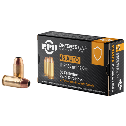 PPU Defense Centerfire Rounds, Box View