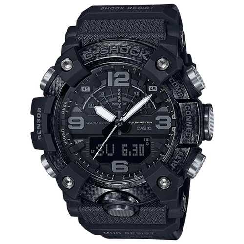 G-Shock Tactical MudMaster Keep Time Blackout Size 145-215mm Features Digital Compass