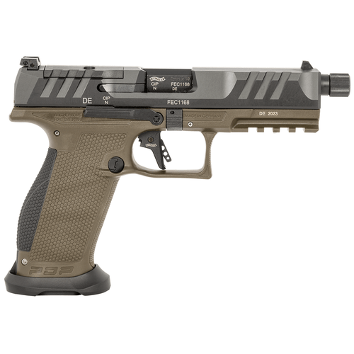 Walther Arms 2877490 PDP Pro SD Full Size 9mm OD Green Handgun