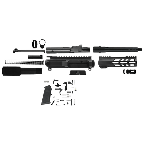 TacFire AR Build Kit 9mm Luger 7.50" Barrel Black for AR Platform