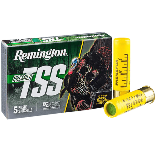 Remington Ammunition 28065 Premier TSS Turkey 20 Gauge 3" 1 1/2 oz Tungsten 9 Shot 5 Per Box 10 Cs