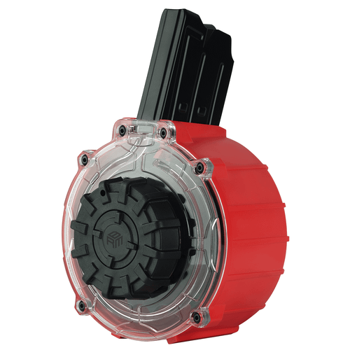 Black River MFR BRDMRD01 X12 20rd Drum 12 Gauge Typhoon Defense X12/F12 Black/Red Polymer