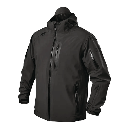 Blackhawk Softshell Waterproof Tactical Jacket Black Size Large