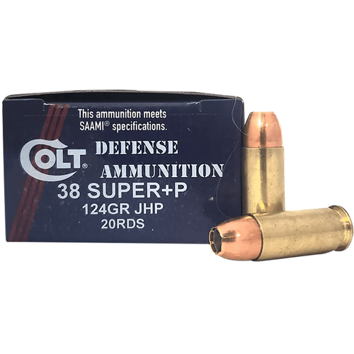 DoubleTap Ammunition Doubletap Defense 38 Super Jacket Hollow Point 124 grain, 20 Per Box, Box/Ammo View