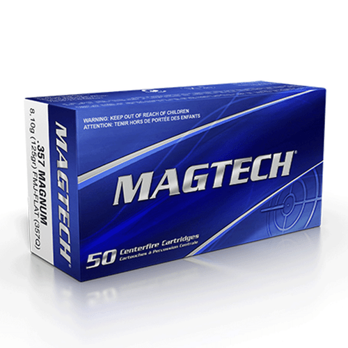 Magtech 357 Mag 125 gr Full Metal Jacket Flat Point 50rd