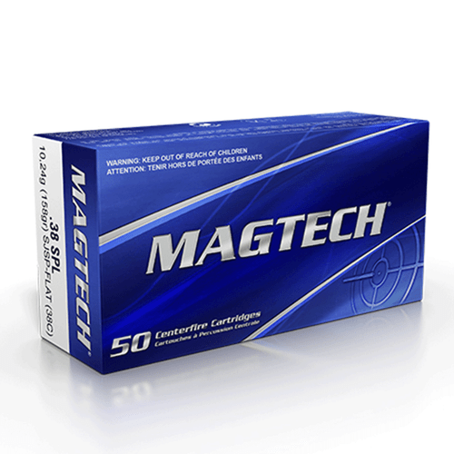 Magtech 38 Special 158 gr Semi Jacketed Soft Point Flat 50rd