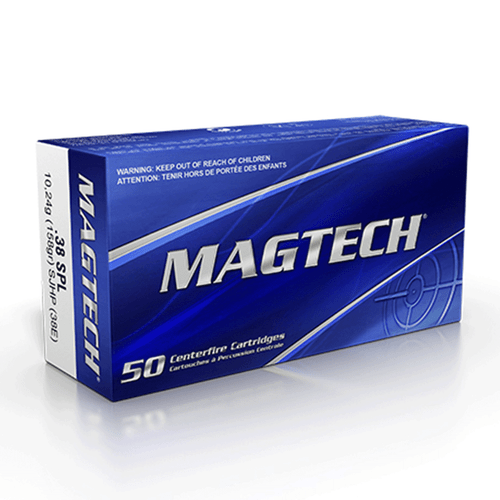 Magtech 38 Special 158 gr Semi Jacketed Hollow Point 50rd